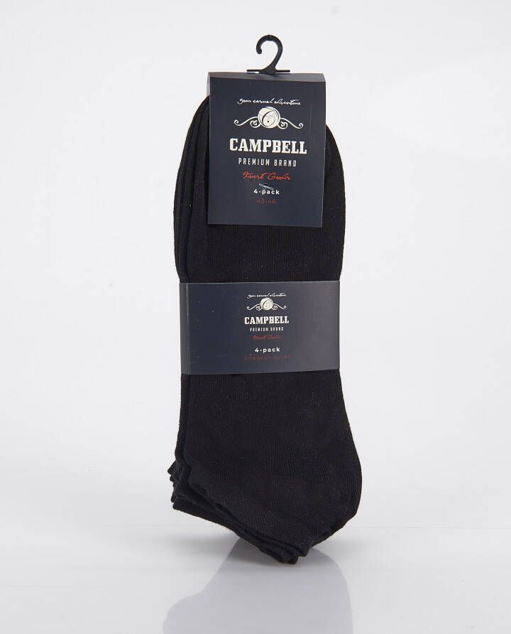 campbell Classic Enkelsokken 4-pack