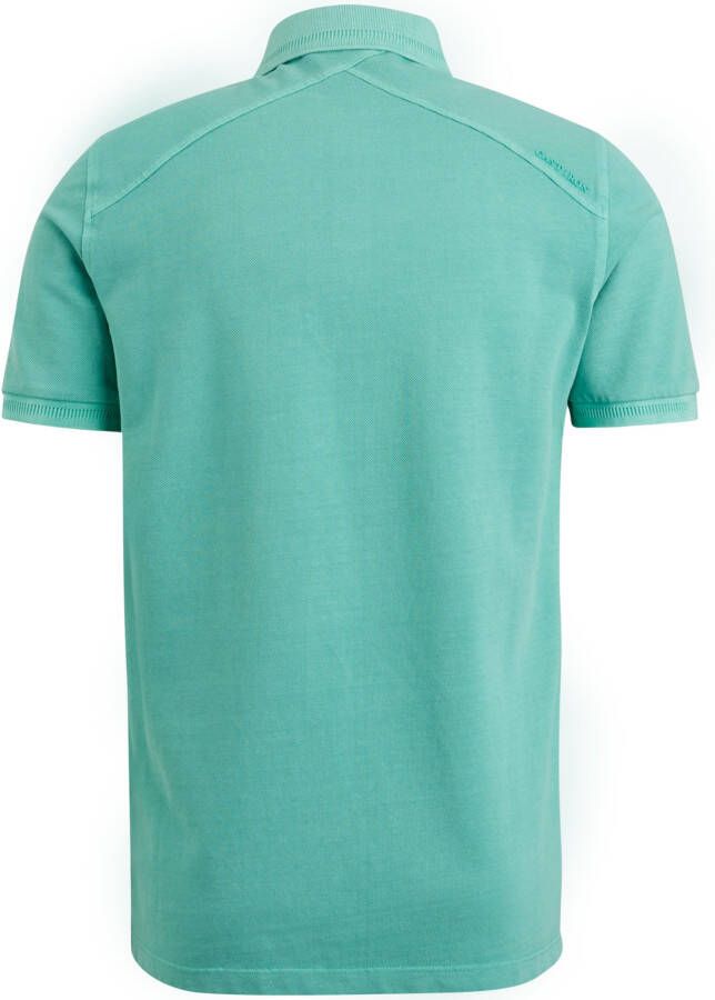 CAST IRON Heren Polo's & T-shirts Short Sleeve Polo Cotton Gd Pique Blauw - Foto 3