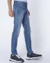 Cast Iron Blauwe Slim Fit Jeans Riser Slim Bright Blue WAsh - Thumbnail 9