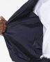 Cavallaro winterjas donkerblauw effen rits slim fit - Thumbnail 4