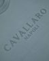 Cavallaro sweater ronde hals groen effen katoen - Thumbnail 7