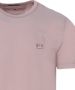 C.P. Company Heren Roze Polo Shirt met Uniek Tacting Piquit Design Roze Heren - Thumbnail 3