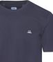 C.P. Company Navy Blauw Katoenen T-shirt voor Heren Blauw Heren - Thumbnail 2