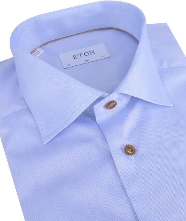 Eton Slim Heren Overhemd LM
