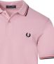 Fred Perry Tijdloos Klassiek Polo Shirt Pink Heren - Thumbnail 7
