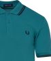 Fred Perry Klassieke Piqué Polo Shirt Groen Heren - Thumbnail 8