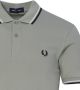 FRED PERRY Heren Polo's & T-shirts Twin Tipped Shirt Groen - Thumbnail 12