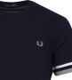 Fred Perry Blauw Upgrade Heren T-Shirt met Iconisch Logo Blauw Heren - Thumbnail 5