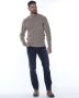 Gardeur Donkerblauwe Denim Jeans met Patroon Blue Heren - Thumbnail 4