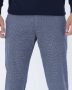 Boss Orange Stijlvolle Donkerblauwe Chino met All-Over Motief Blue Heren - Thumbnail 4