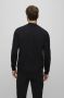 Hugo Boss Zwart Merinowollen Vest met Opstaande Kraag Black Heren - Thumbnail 8