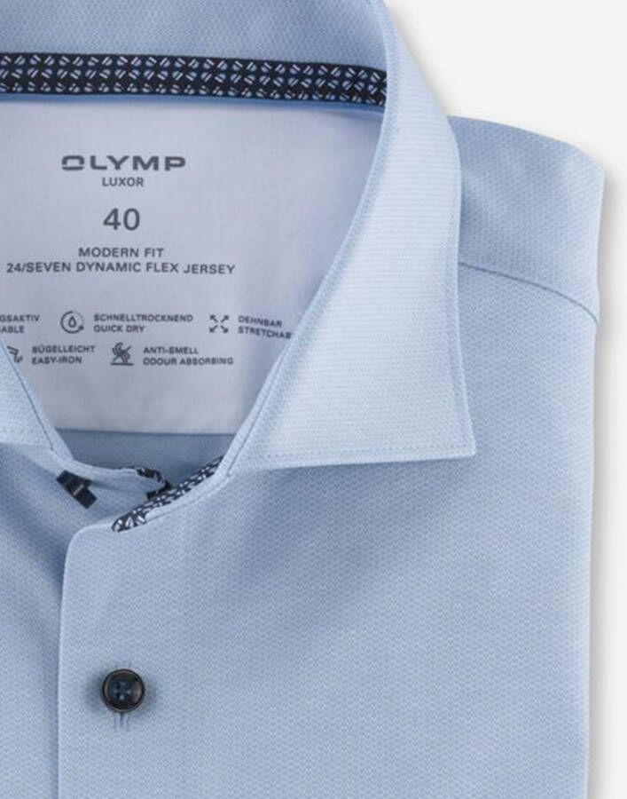 Olymp 24 7 Modern Fit Heren Overhemd LM