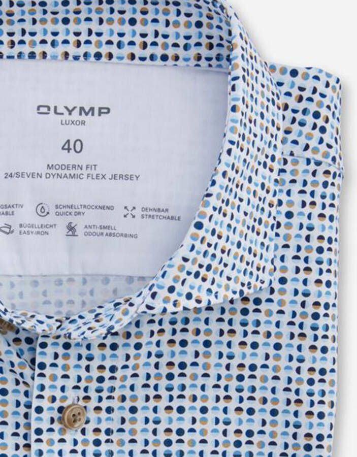 Olymp Luxor 24 7 Modern fit Heren Overhemd LM - Foto 2