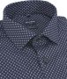 Olymp Luxor Overhemd Print Navy - Thumbnail 2