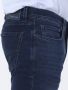 Pierre Cardin jeans navy effen katoen zonder omslag - Thumbnail 4