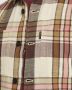 PME Legend geruit flanellen regular fit overhemd 8177 henna - Thumbnail 6