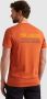 PME Legend regular fit T-shirt met backprint oranje - Thumbnail 4