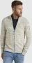 PME Legend Zip jacket cotton mouline knit bone white Beige Heren - Thumbnail 4