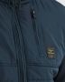 PME Legend Hooded jacket interlock mix padded salute Blauw Heren - Thumbnail 6
