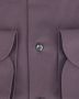 Profuomo Paarse X-Cutaway Overhemd Purple Heren - Thumbnail 3