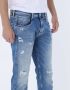 Replay Slim fit jeans in destroyed-look model 'ANBASS' - Thumbnail 5