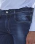 REPLAY slim fit jeans ANBASS-Slim Fit Hyperflex donkerblauw - Thumbnail 13