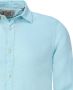 Scotch & Soda Lichtblauwe Casual Overhemd Regular Fit Garment-dyed Linen Shirt - Thumbnail 7
