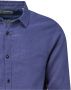 Scotch & Soda Donkerblauwe Casual Overhemd Regular Fit Garment-dyed Linen Shirt - Thumbnail 9