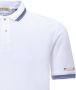 SCOTCH & SODA Heren Polo's & T-shirts Pique Polo With Tipping Wit - Thumbnail 5
