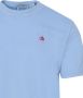 SCOTCH & SODA Heren Polo's & T-shirts Garment Dye Logo Embroidery Tee Lichtblauw - Thumbnail 9