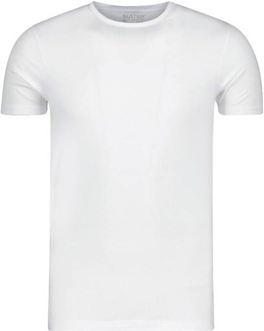 slater 10+10 Tencel 2-pack Heren T-shirt r-neck