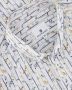 State of Art Zilver Geprint Shirt Casual Stijl White Heren - Thumbnail 4