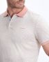 State of Art Polo Print Grijs Rood - Thumbnail 3