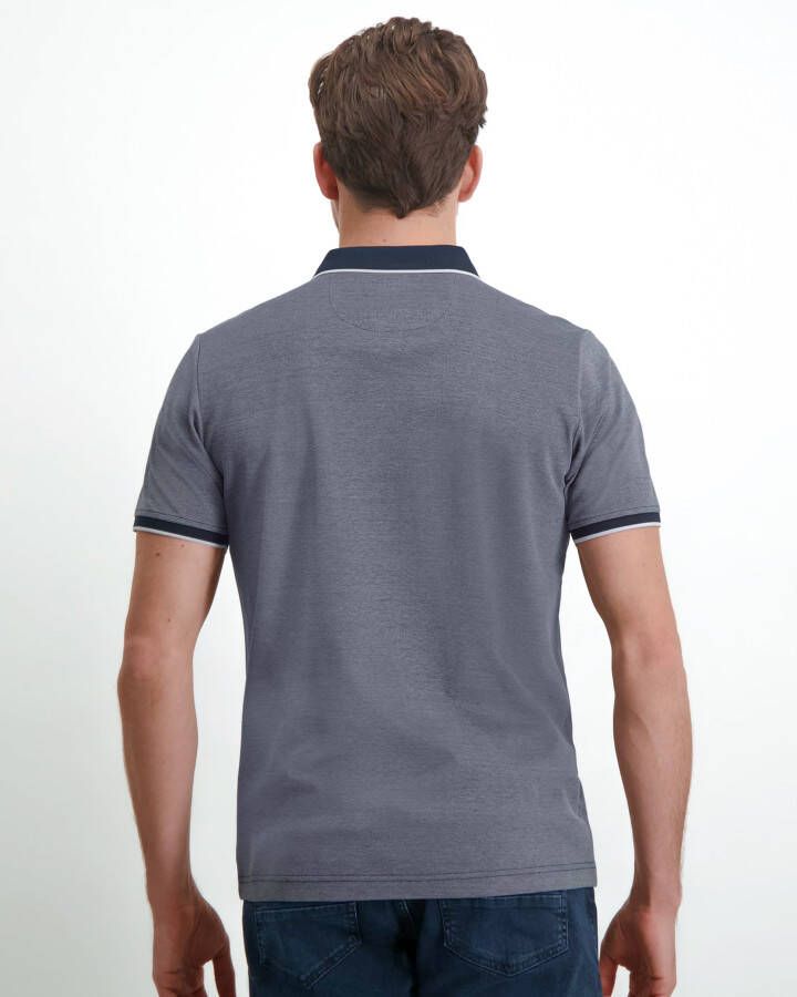 State of Art Poloshirt Piqué Donkerblauw - Foto 4