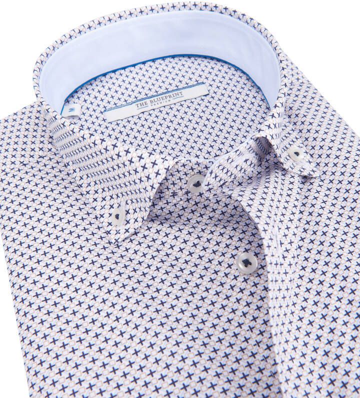 The blueprint premium Heren Trendy Heren Overhemd LM - Foto 2
