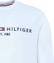 Tommy Hilfiger Sweatshirt met logostitching model 'TOMMY LOGO SWEAT' - Thumbnail 11