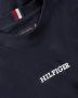 TOMMY HILFIGER Heren Polo's & T-shirts Monotype Small Chest Placement Donkerblauw - Thumbnail 8