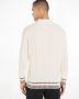 Tommy Hilfiger Shadow GS Rib Zip Mock Pullover White Heren - Thumbnail 3