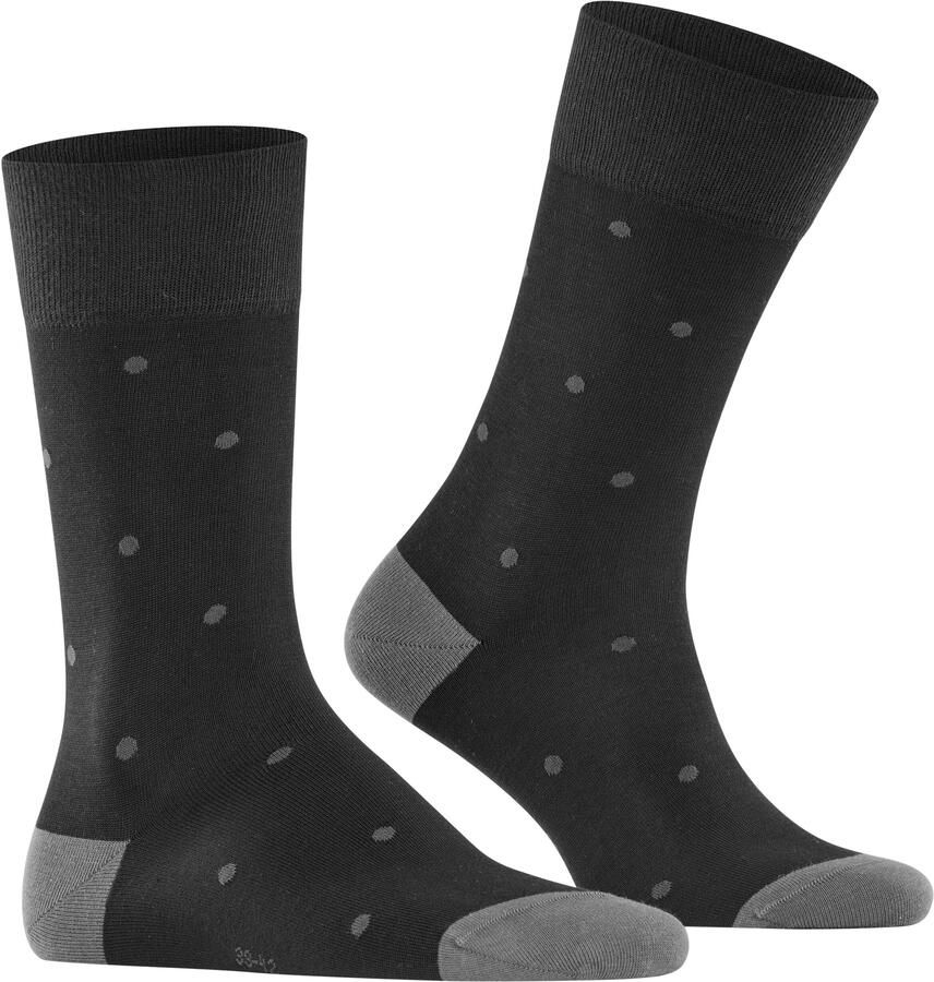 FALKE Dot sokken donkerblauw bruin