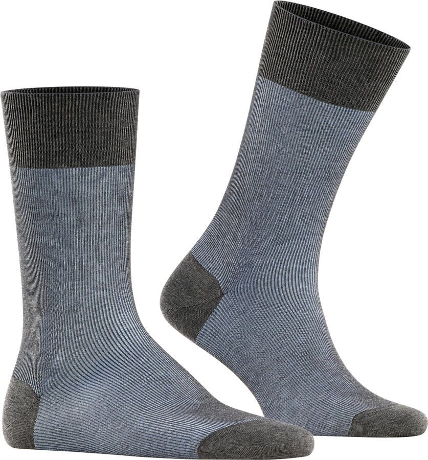 Falke Sokken met ribstructuur model 'Fine Shadow'