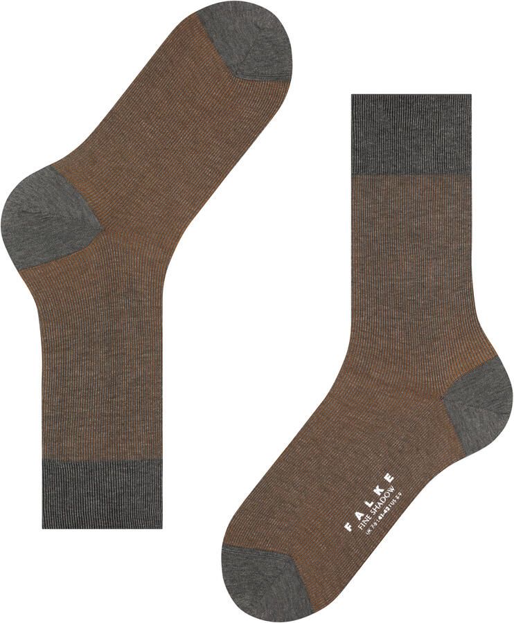 Falke Sokken met ribstructuur model 'Fine Shadow' - Foto 2