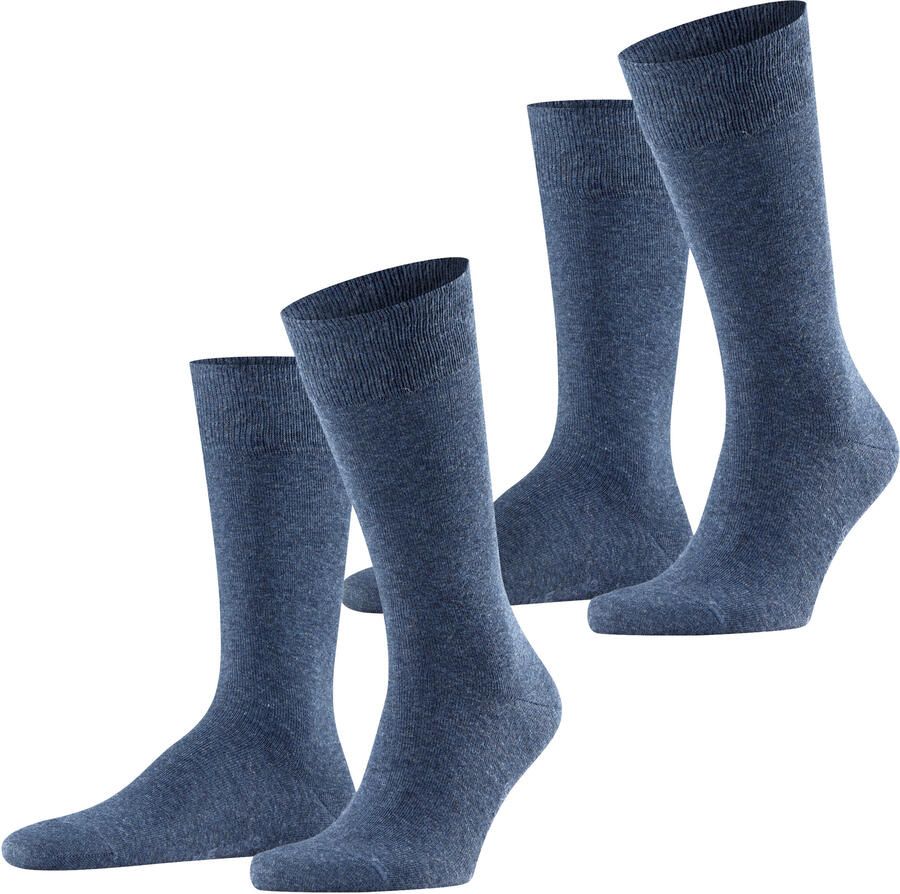 Falke Socks Swing Sokken 2-Pack Donkerblauw - Foto 5