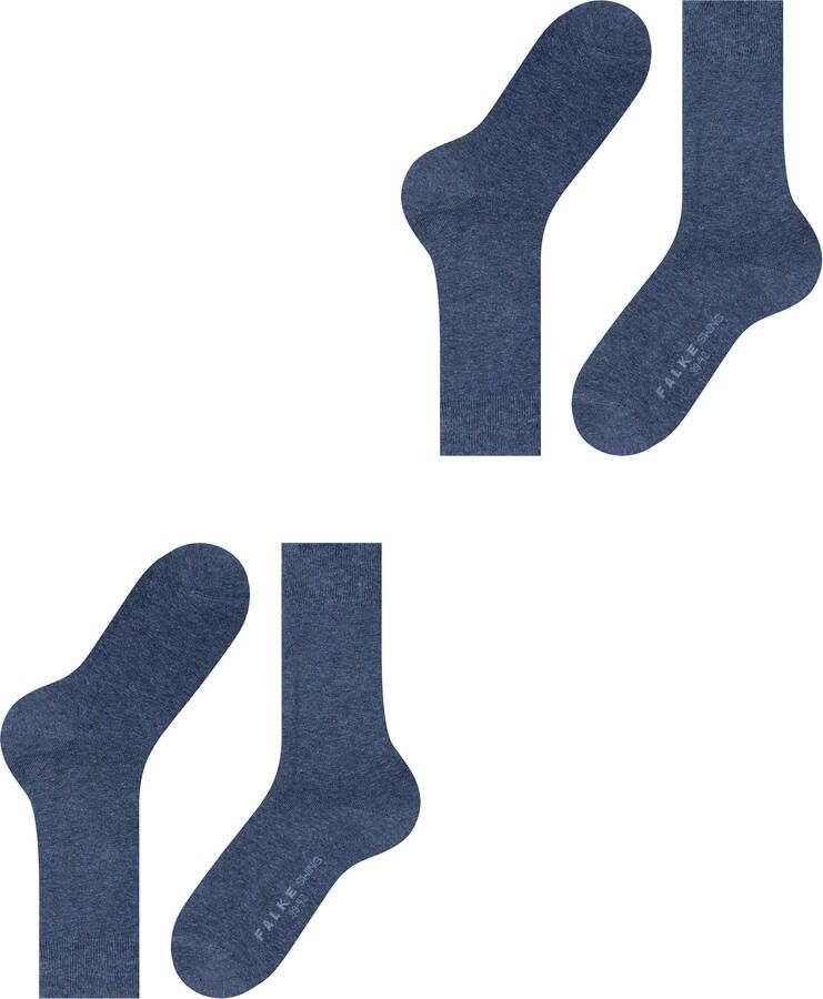 Falke Socks Swing Sokken 2-Pack Donkerblauw - Foto 3