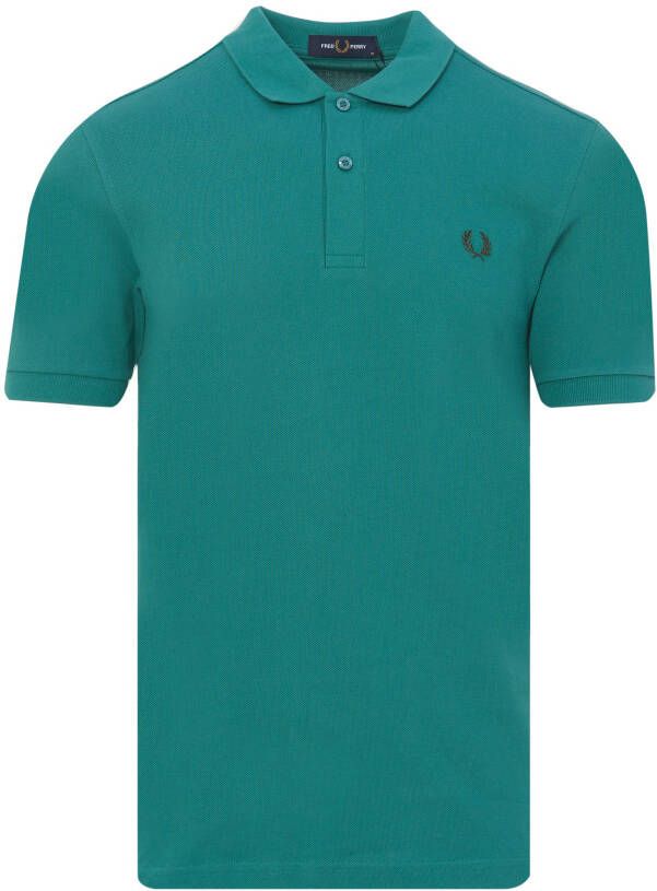 Fred Perry Polo Shirts Groen Heren