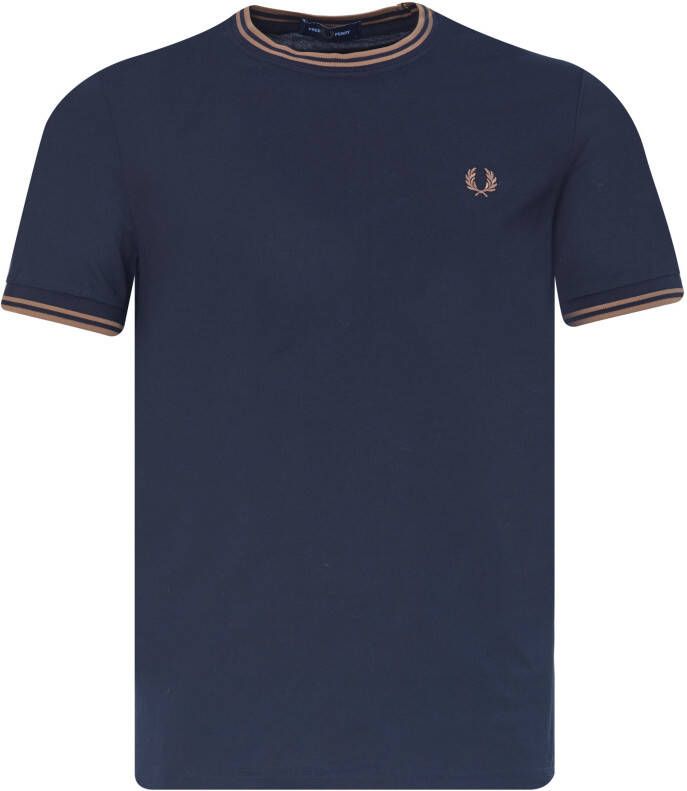 Fred Perry T-shirt Korte Mouw TWIN TIPPED T-SHIRT - Foto 2