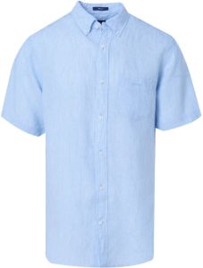 Gant Regular fit vrijetijdsoverhemd van linnen met button-downkraag