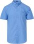 Gant Short Sleeve Overhemd Linnen Lichtblauw Blauw Heren - Thumbnail 2