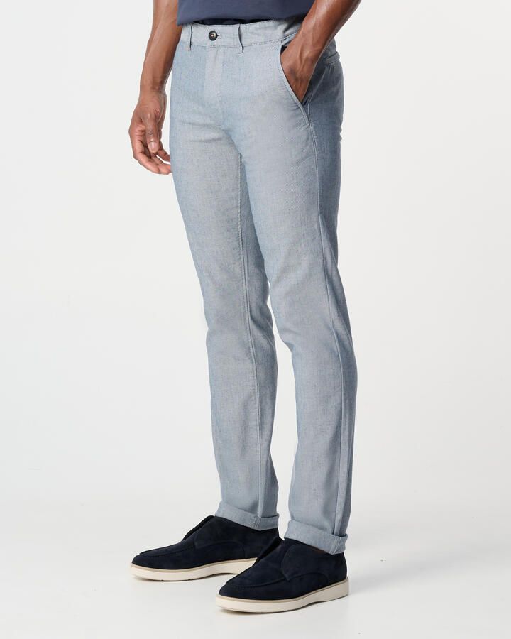 Boss Orange Slim fit chino met achterzakken - Foto 3