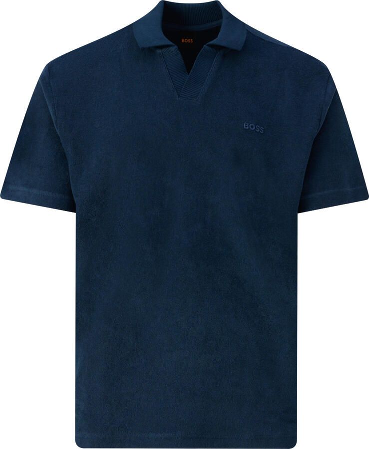 Boss Orange Regular fit poloshirt met labelstitching - Foto 2