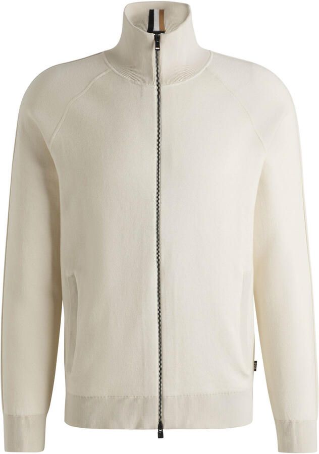 Boss Gebreid jack met tweewegsritssluiting model 'Domico' - Foto 2